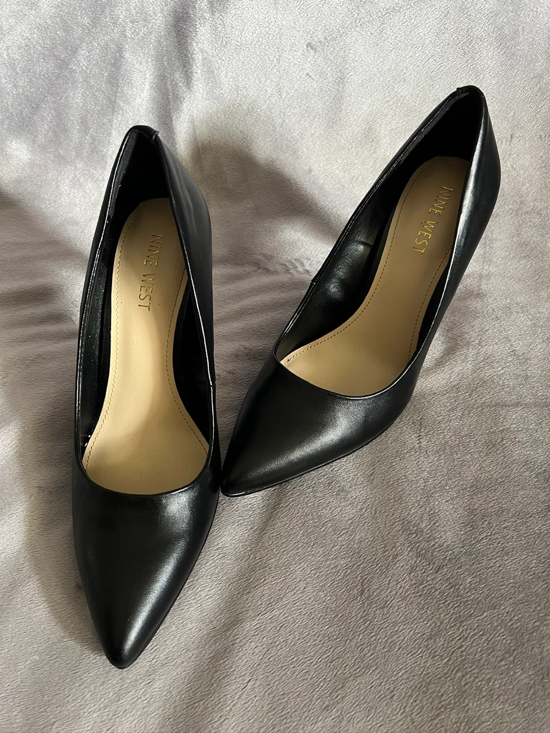 Nine West Black Heels, Size 8 - photo 5