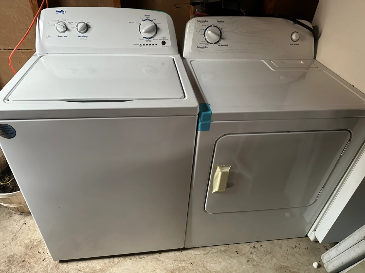 Inglis Washer & Dryer Set
