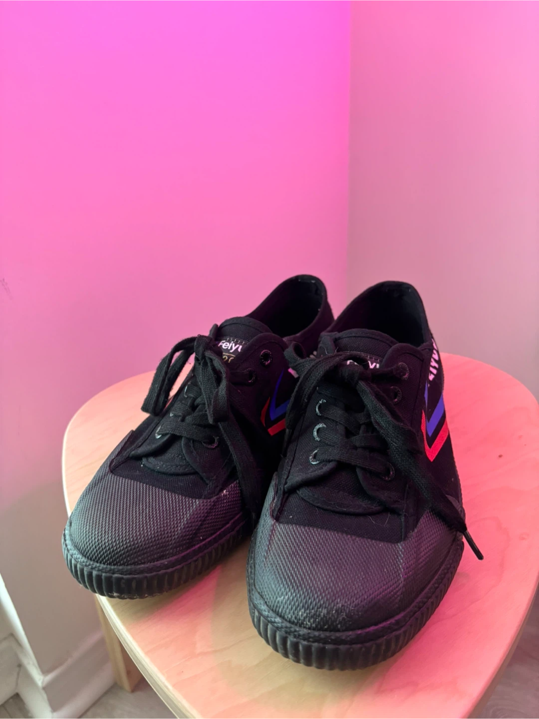 Feiyue 1920 Black Sneakers (size 9) - photo 2