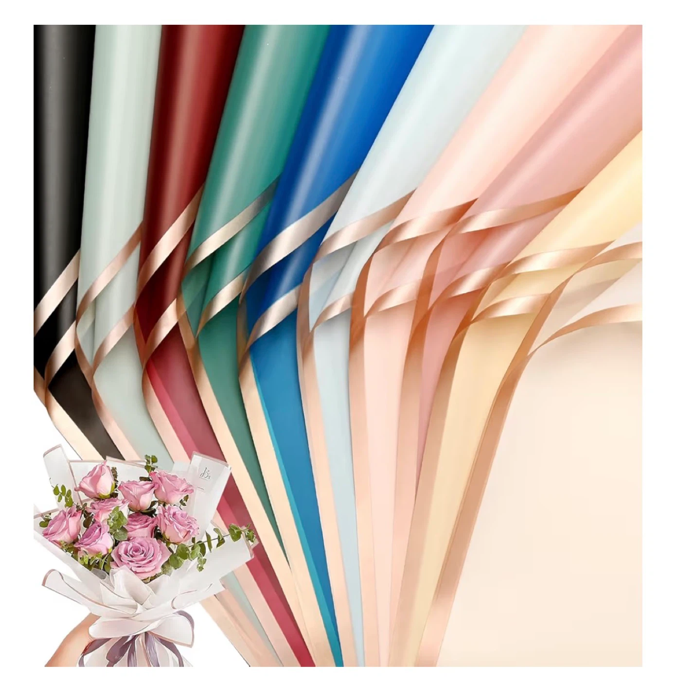 Waterproof Flower Wrapping Paper