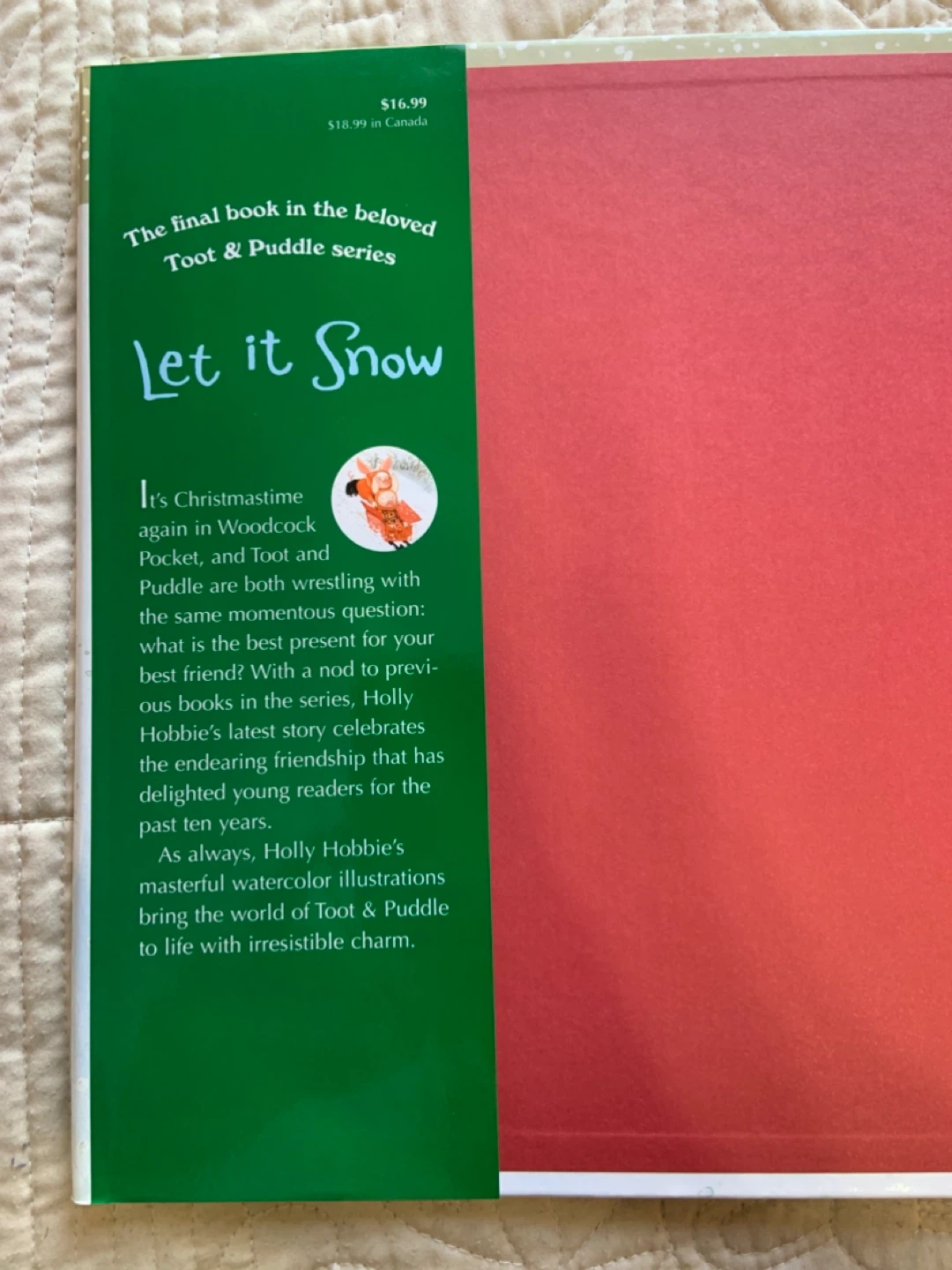 Toot & Puddle Let it Snow Book by Holly Hobbie - photo 4