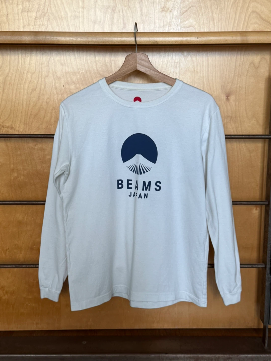 Beams Japan White Long Sleeve Shirt