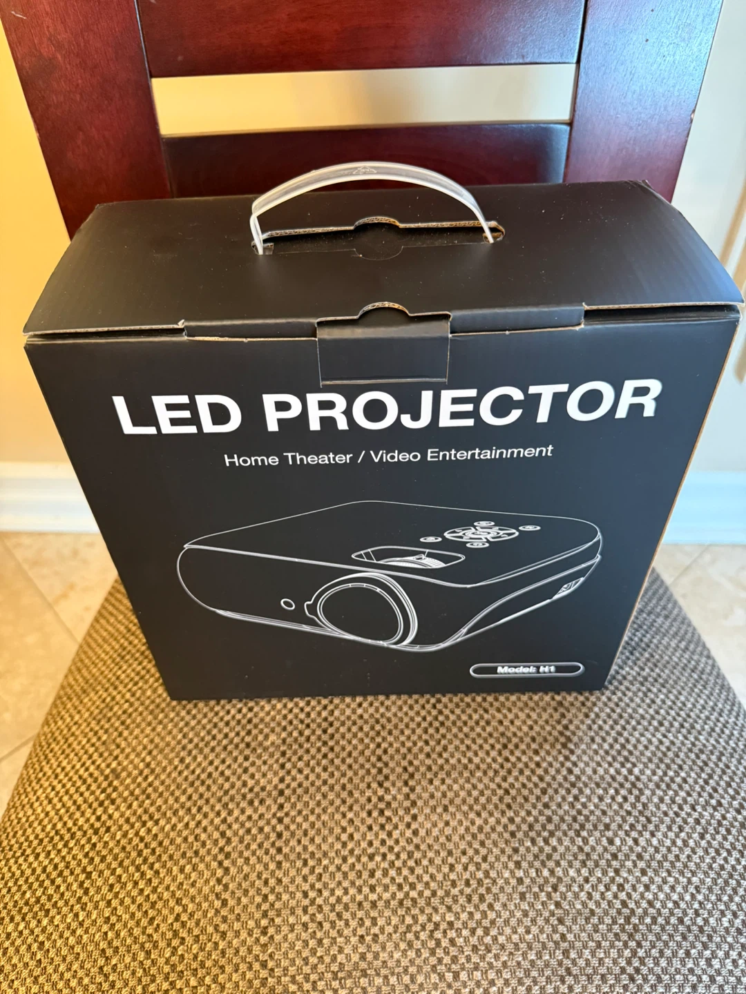 HAPPRUN LED Projector - Home Theater/Video Entertainment - photo 2