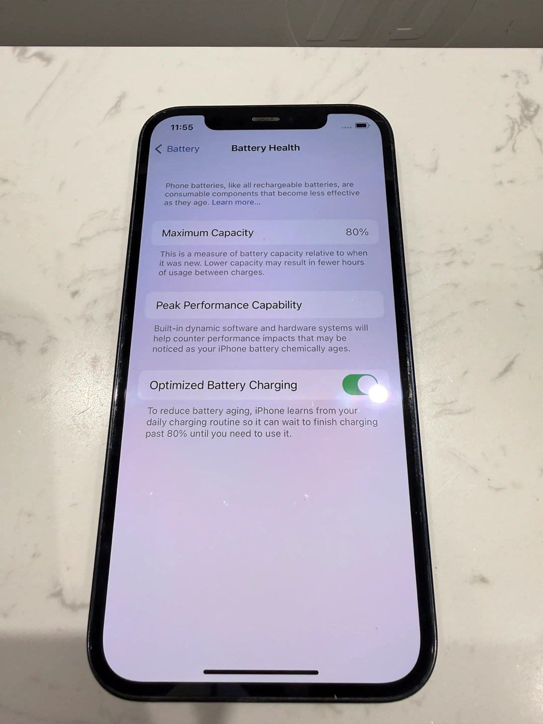 Cracked iPhone 12 128gb - photo 3