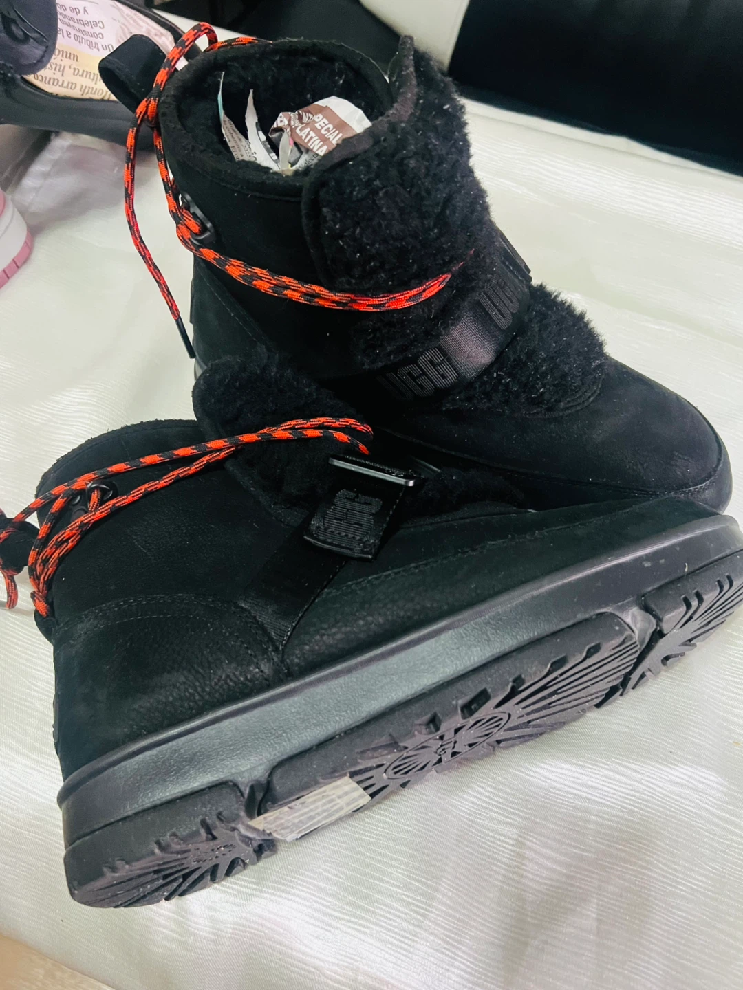 UGG Black Suede Boots - photo 4