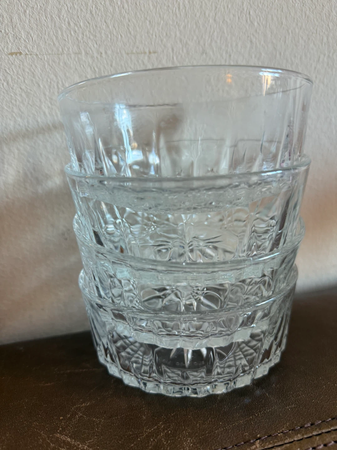 4 glass dessert bowls for sale!