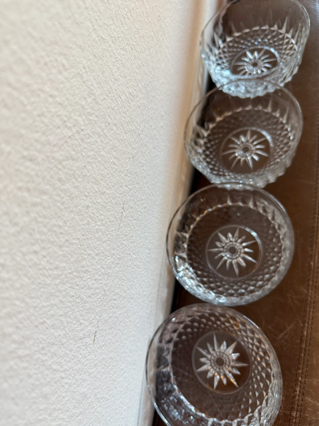 4 glass dessert bowls for sale! - photo 5