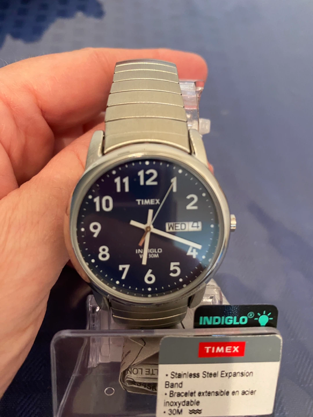 New in boxTimex Easy Reader Expansion Band Watch