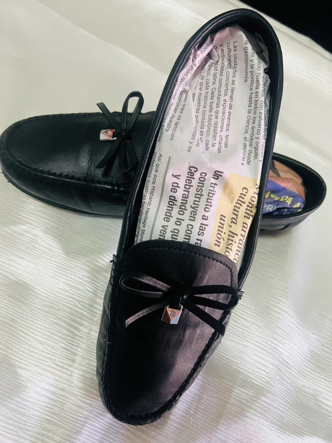 Michael Kors Black Leather Loafers - photo 4