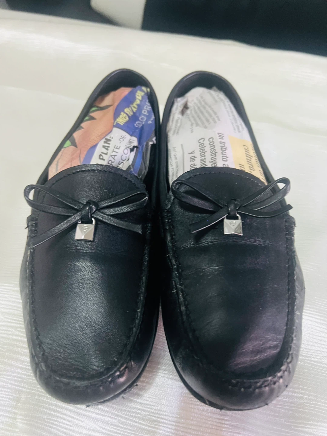 Michael Kors Black Leather Loafers - photo 3