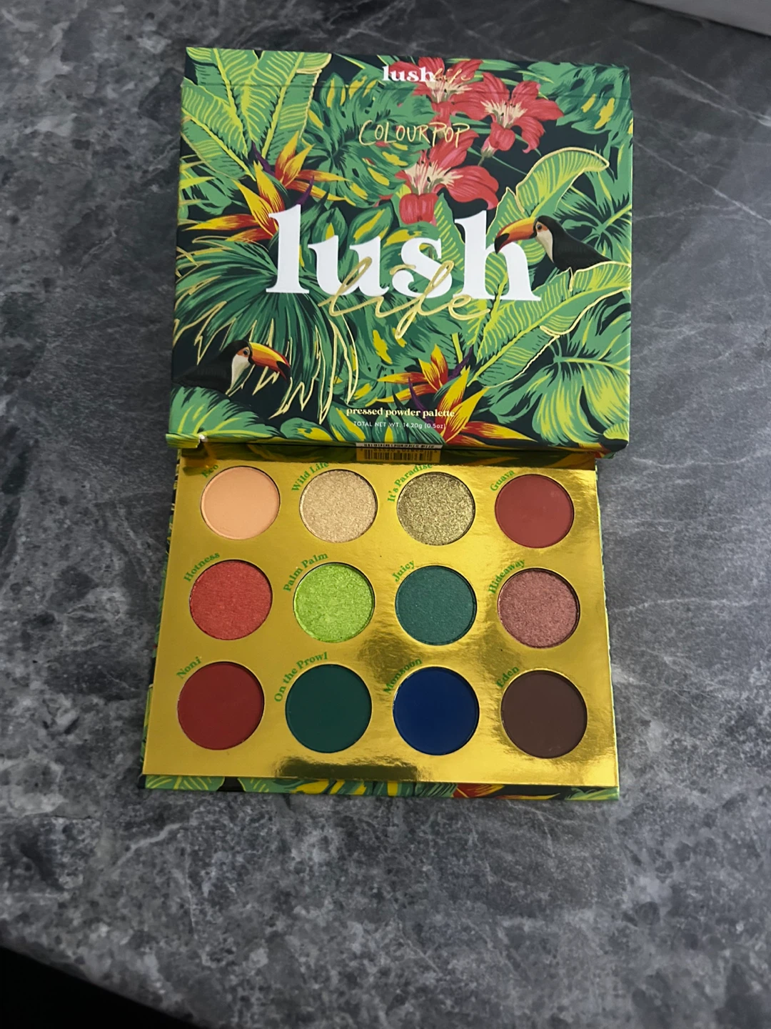 ColourPop Lush Life Pressed Powder Palette