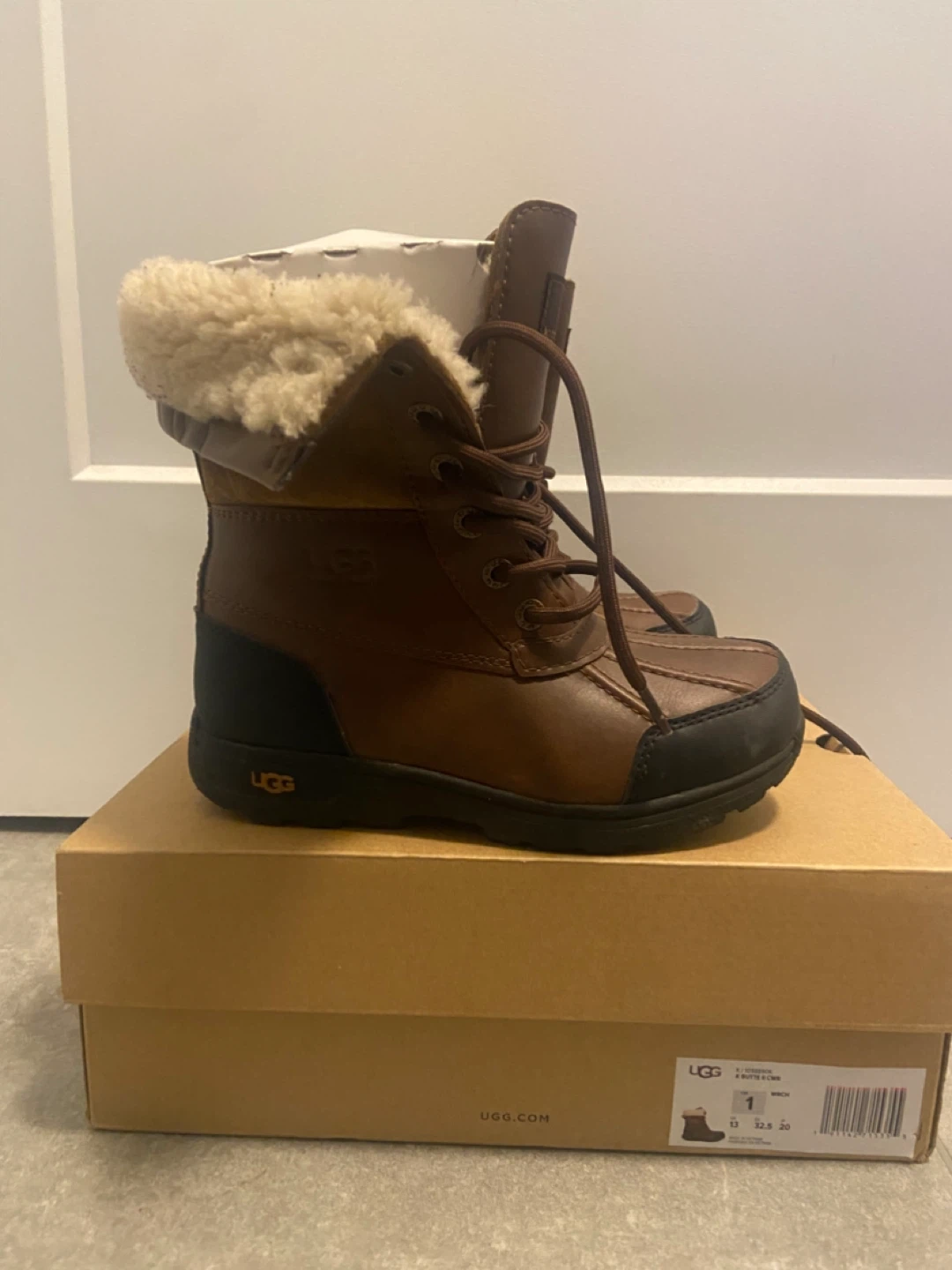 UGG Adirondack III Brown Leather Boots - - photo 2
