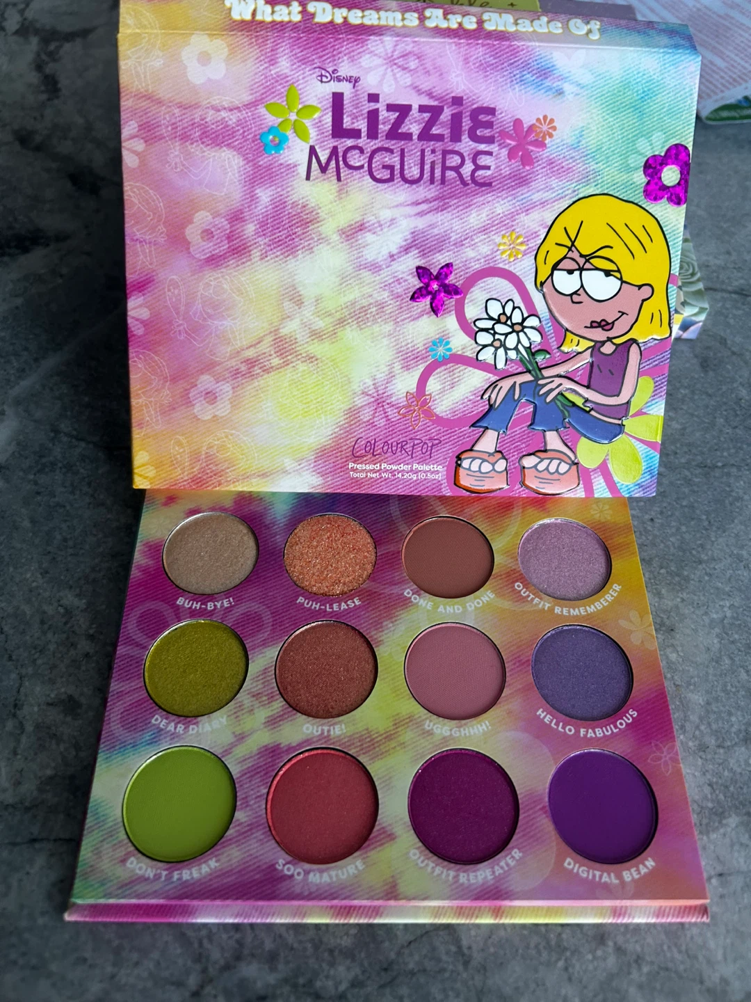 ColourPop Disney Lizzie McGuire Eyeshadow Palette