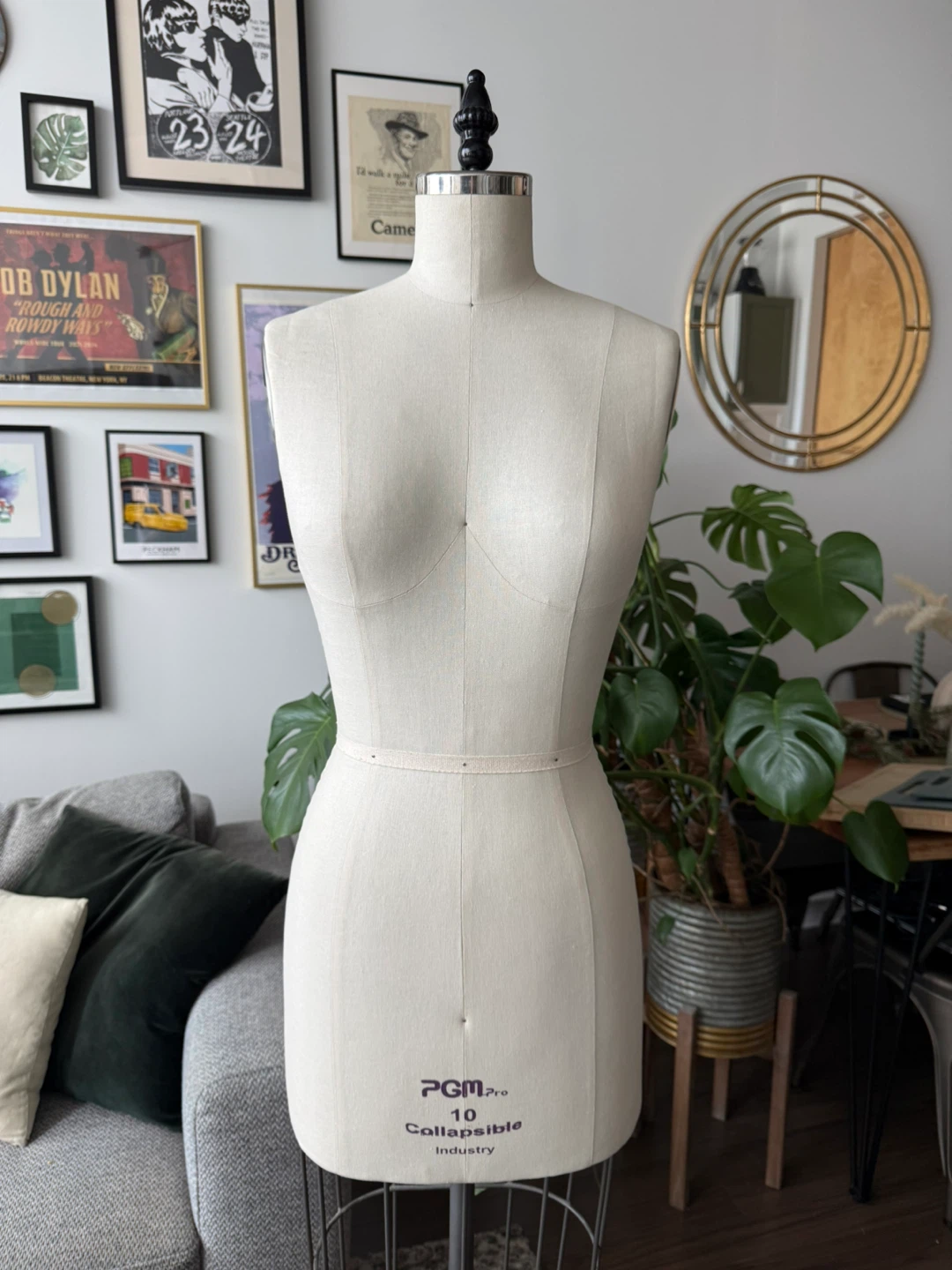 PGM Pro Collapsible Industry Dress Form - Size 10