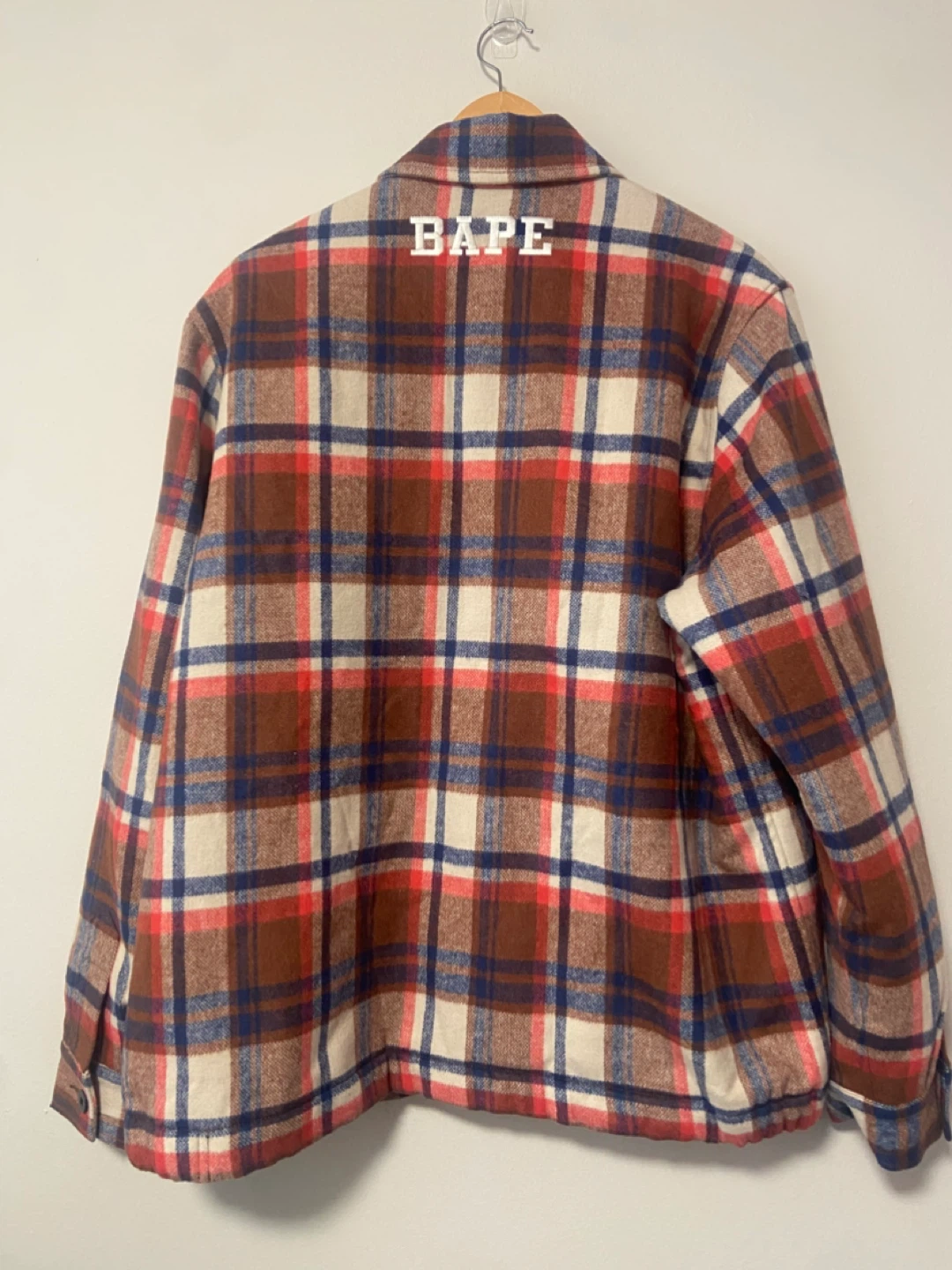 BAPE Plaid Jacket - Size XL - photo 4