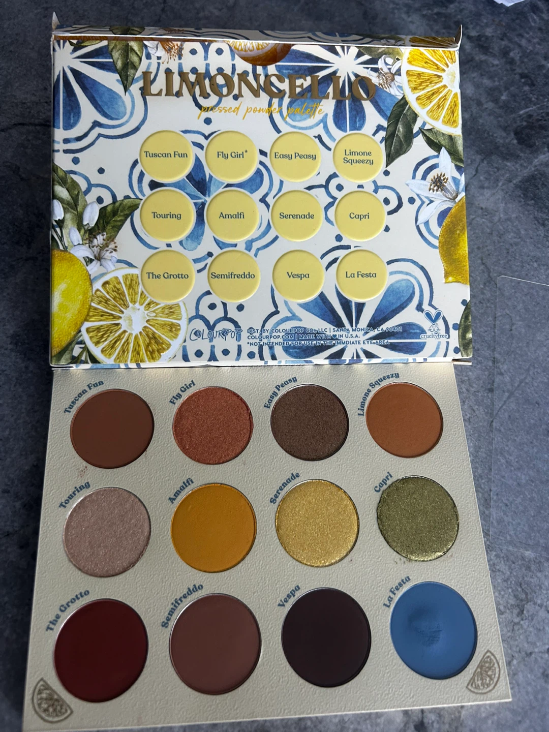 ColourPop Limoncello Pressed Powder Palette - photo 4