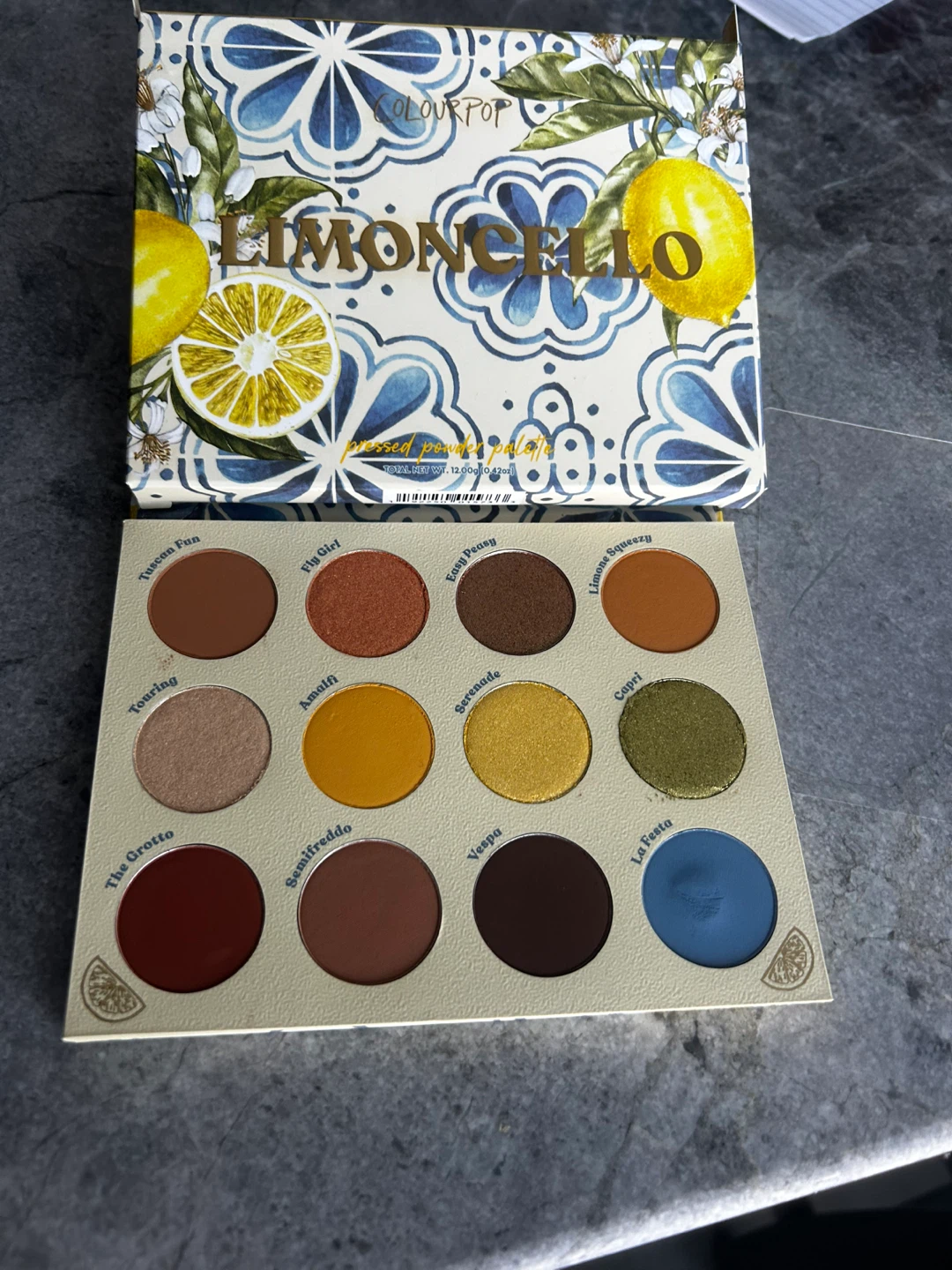 ColourPop Limoncello Pressed Powder Palette - photo 2