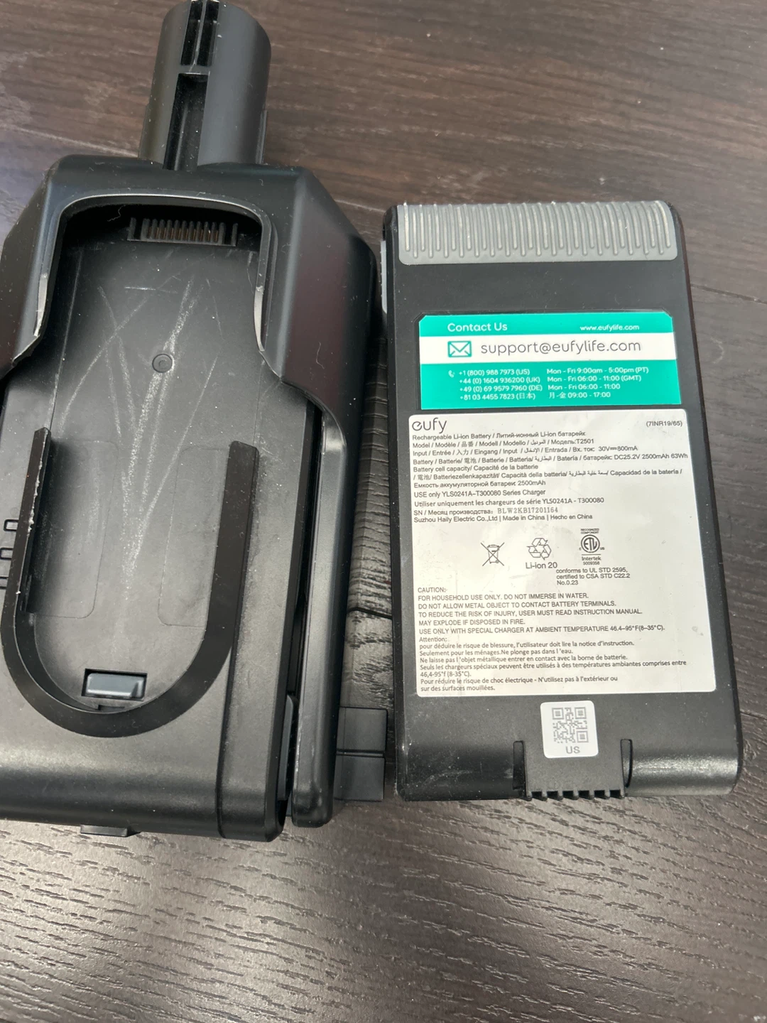 2 Eufy Rechargeable Li-Ion Battery - photo 2
