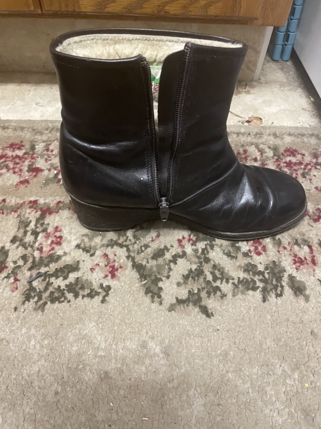 Morello Black Leather Winter Boots - photo 2