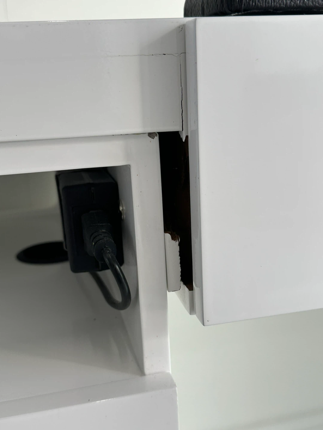 White Manicure Nail Table Station Desk - photo 4