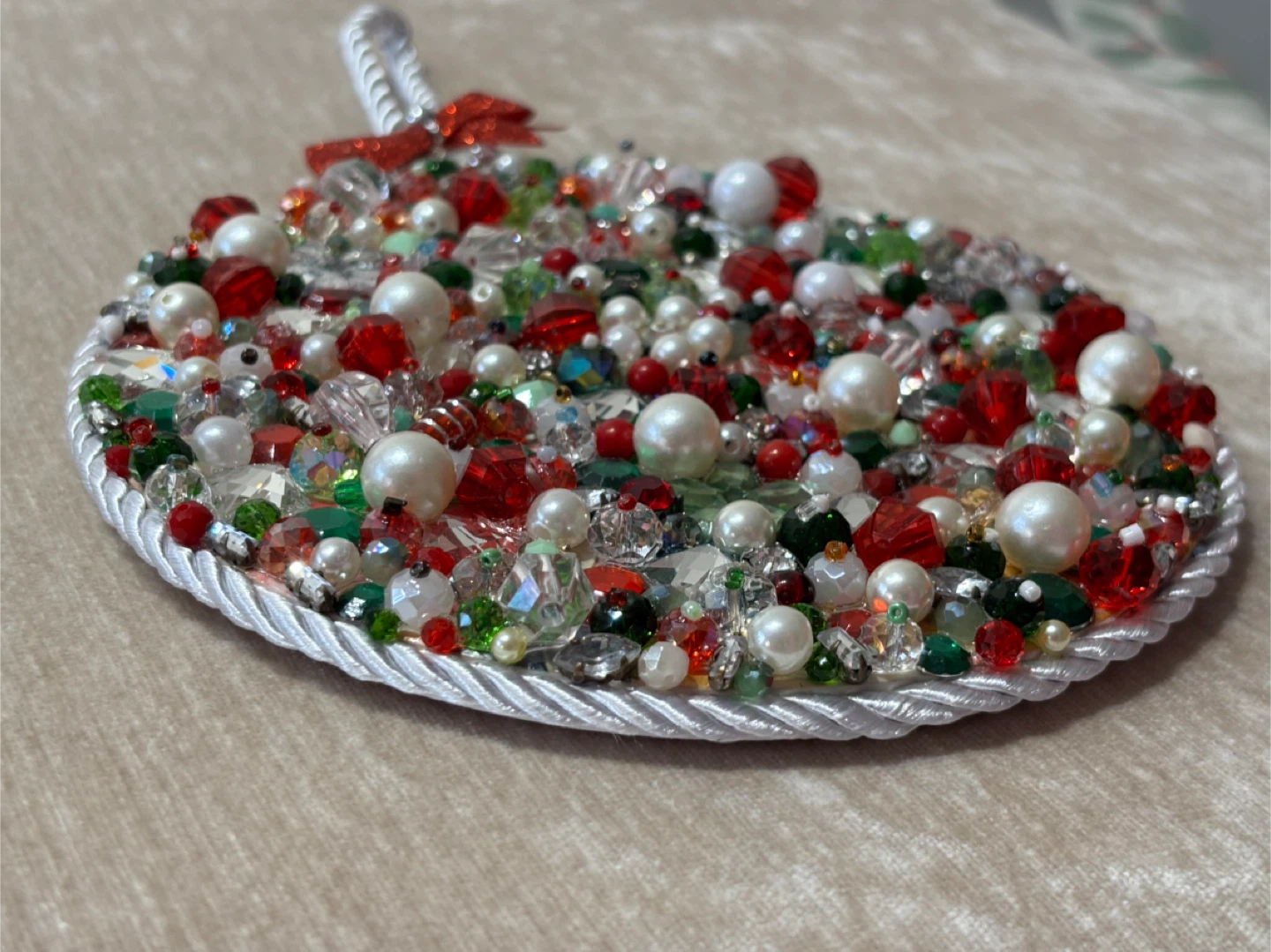 Beaded Christmas Ornament - photo 3