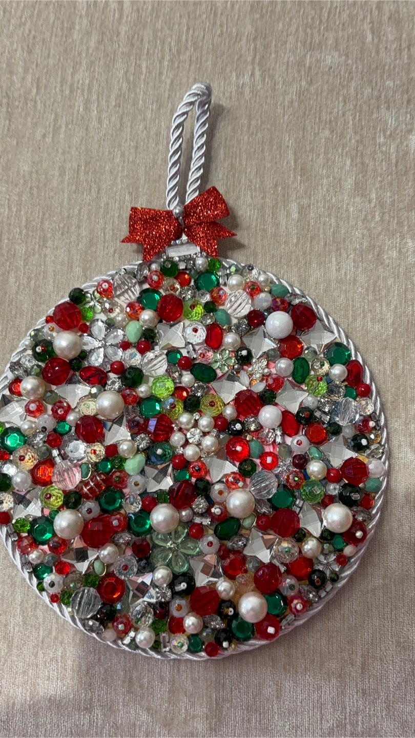 Beaded Christmas Ornament - photo 2