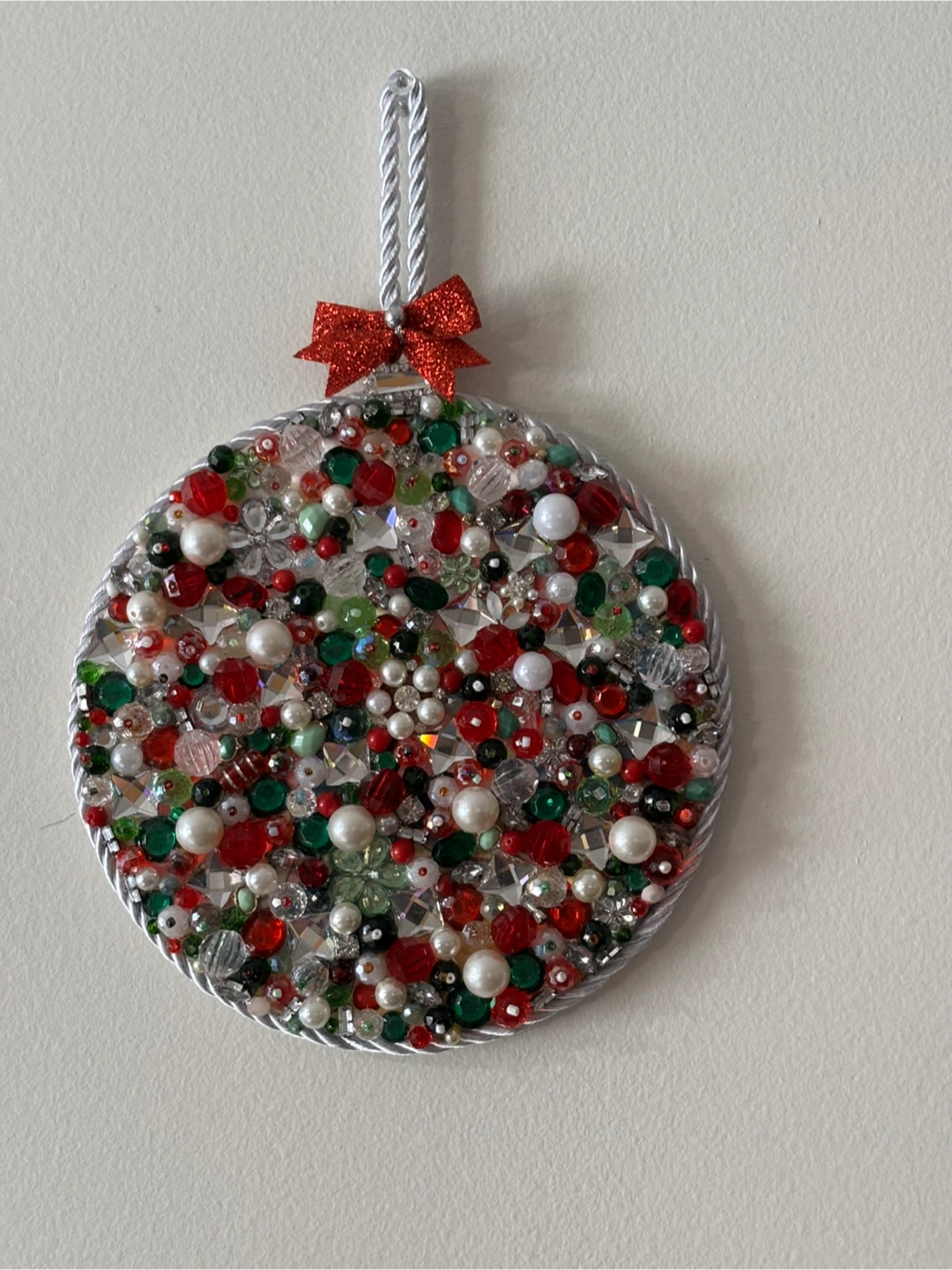 Beaded Christmas Ornament