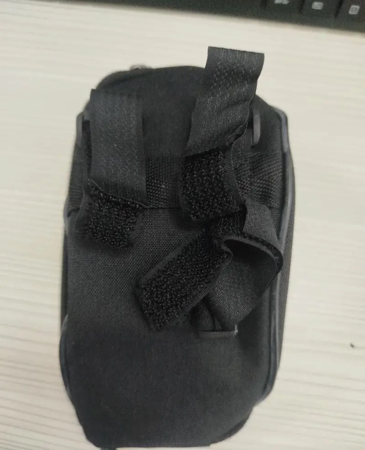 Bike phone holder with pouch - Black - photo 3