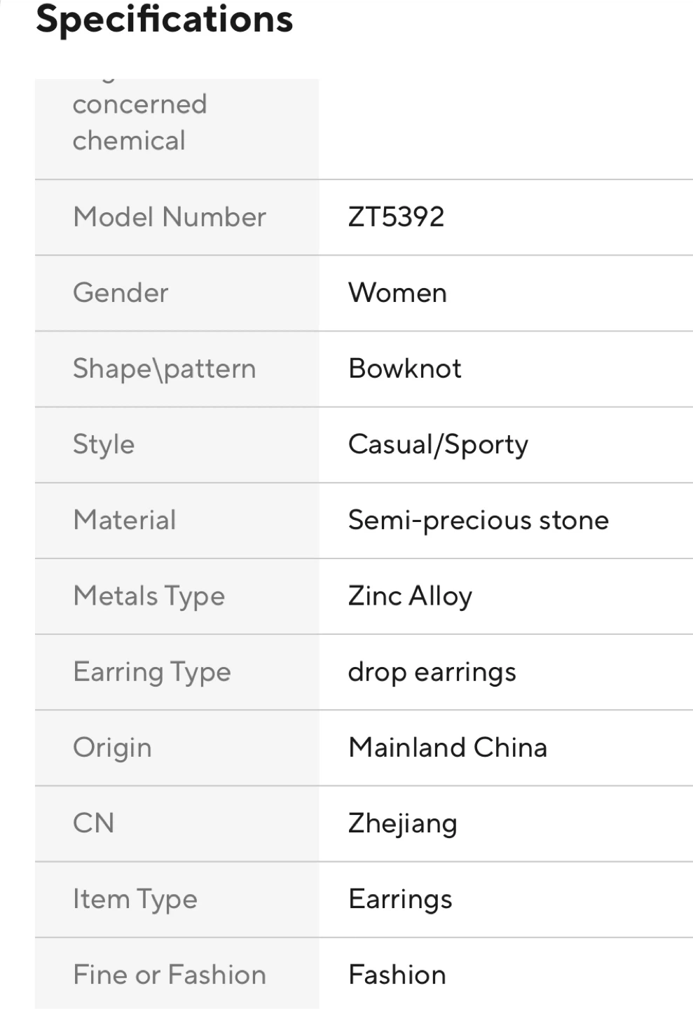 Bowknot Drop Earrings - ZT5392 - photo 4
