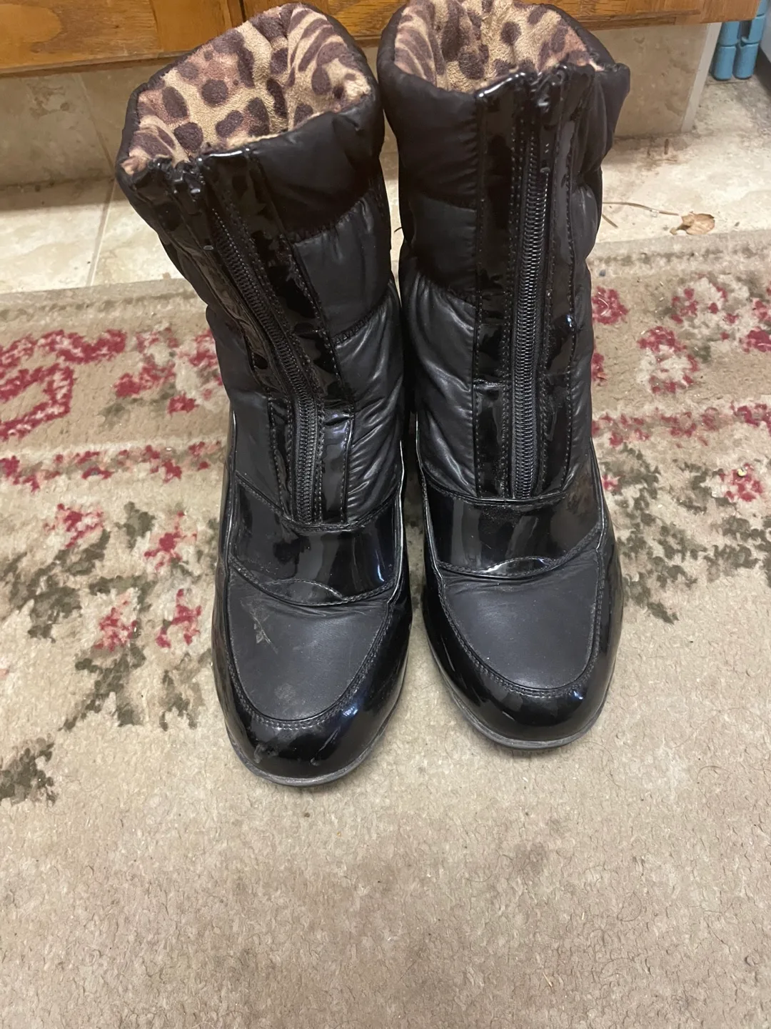 Eliza B Black Winter Boots