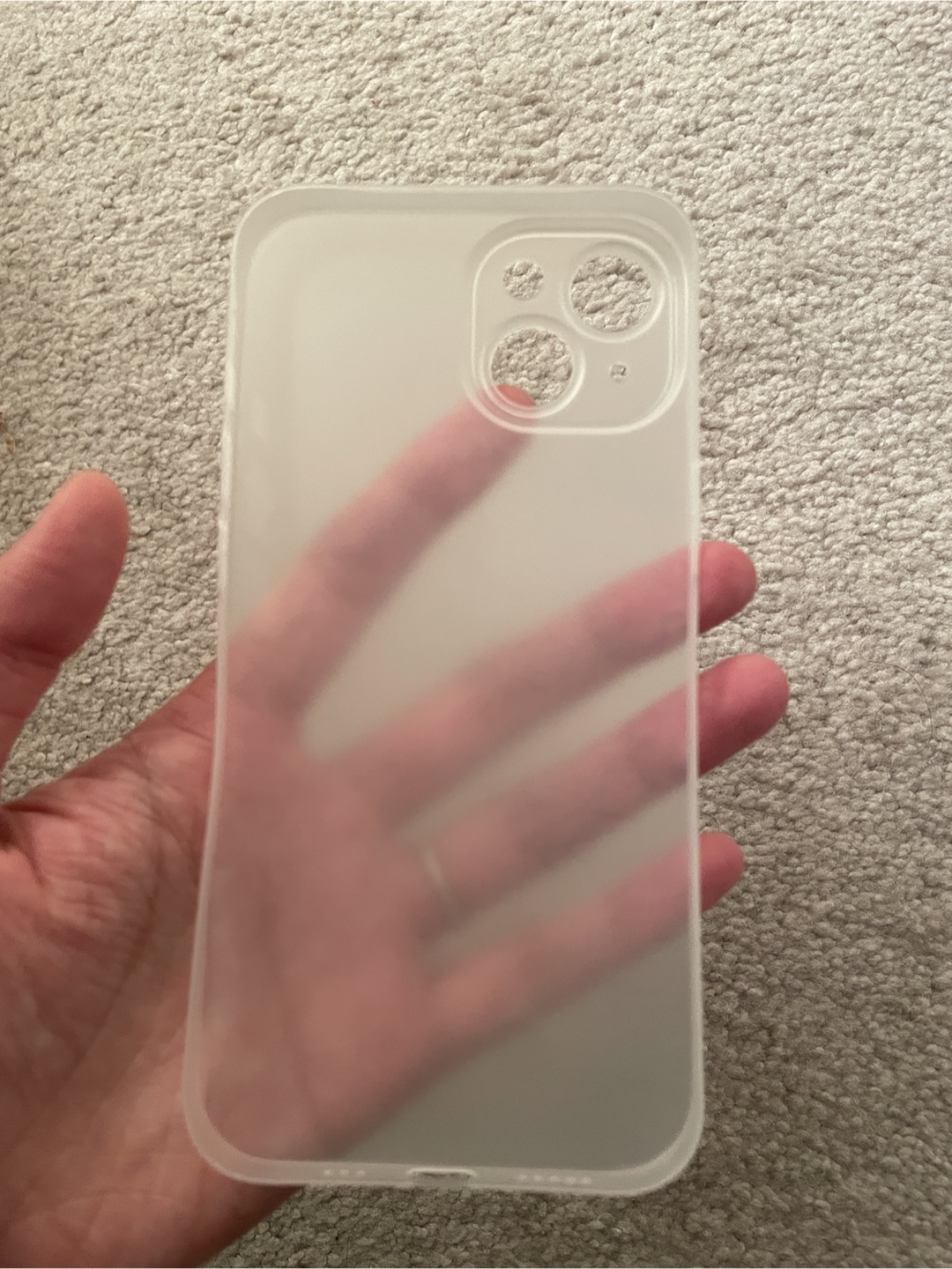 iPhone 13 Pro Max Clear Phone Case - photo 2