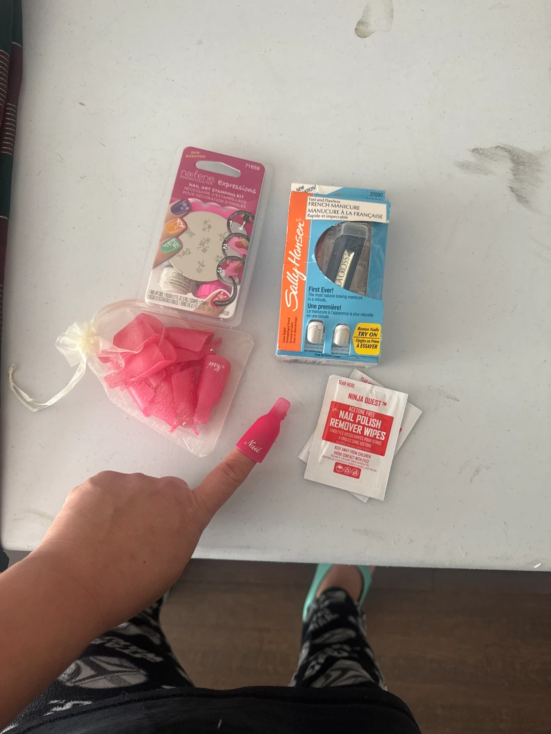 Nailene Expressions Nail Art Stamping Kit + More!