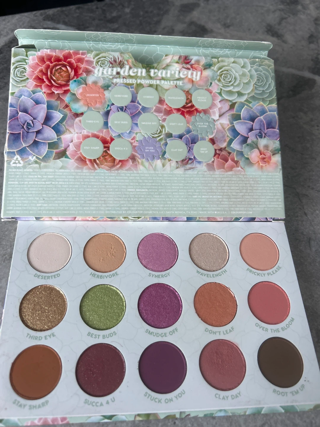 ColourPop Garden Variety Pressed Powder Palette - photo 2