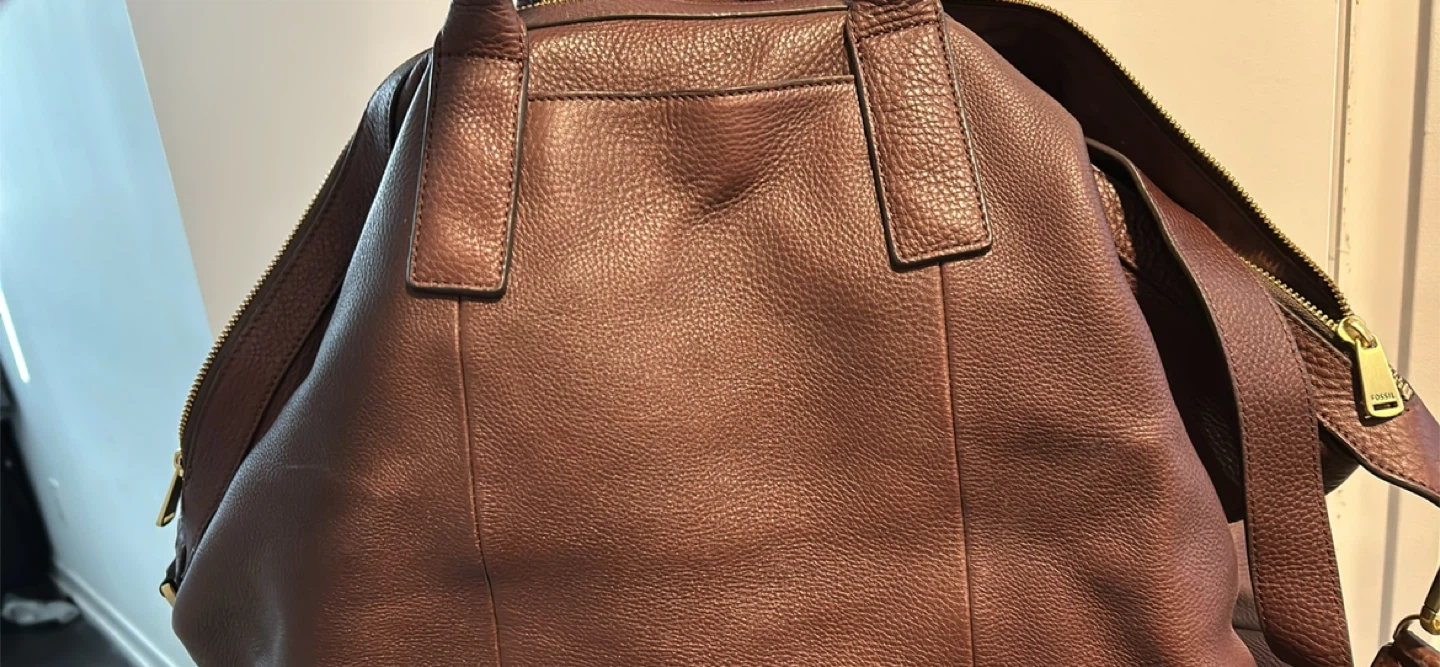 Fossil  Leather Travel Duffle Bag - photo 4