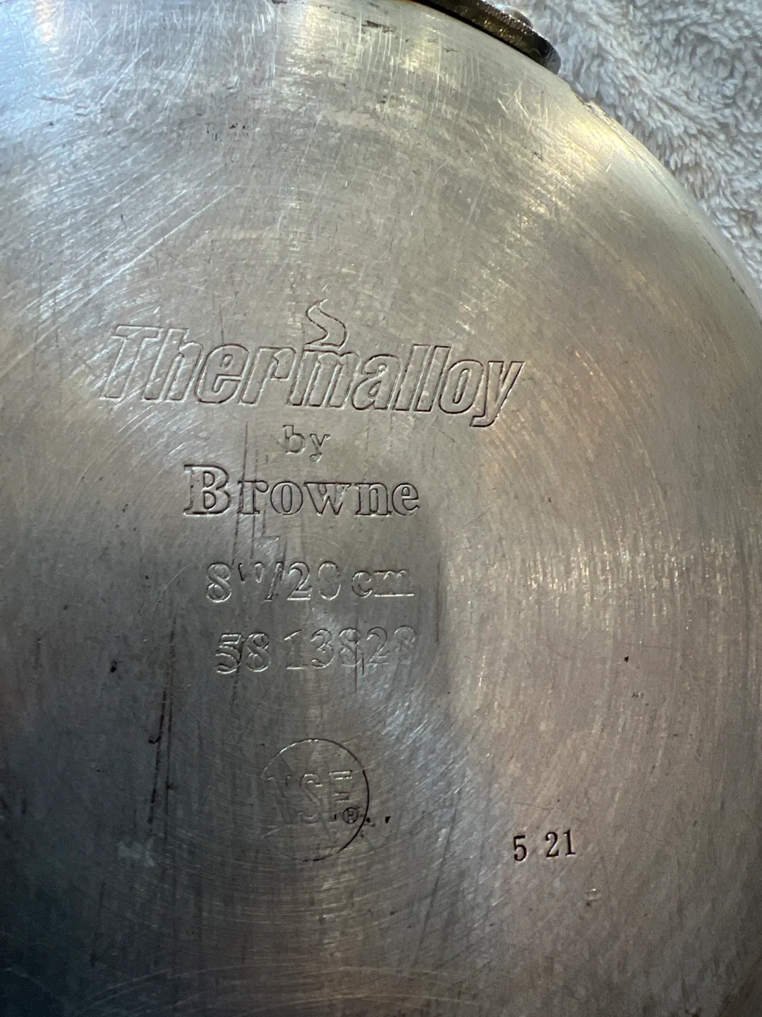 Thermalloy by Browne 8" Fry Pan