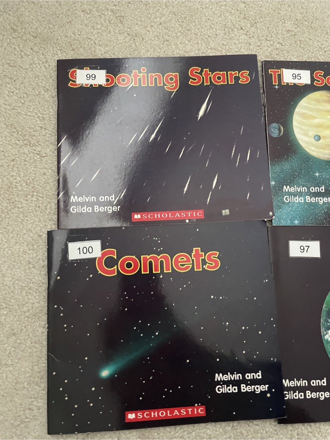 Scholastic Space Books Set - Melvin and Gilda Berger - photo 3