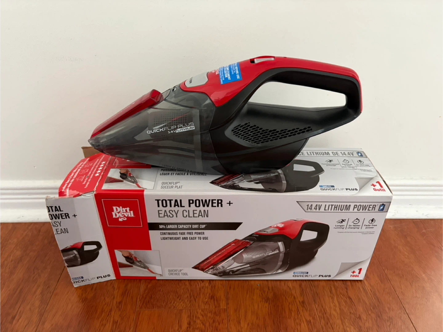 Dirt Devil QuickFlip Plus Cordless Handheld Vacuum