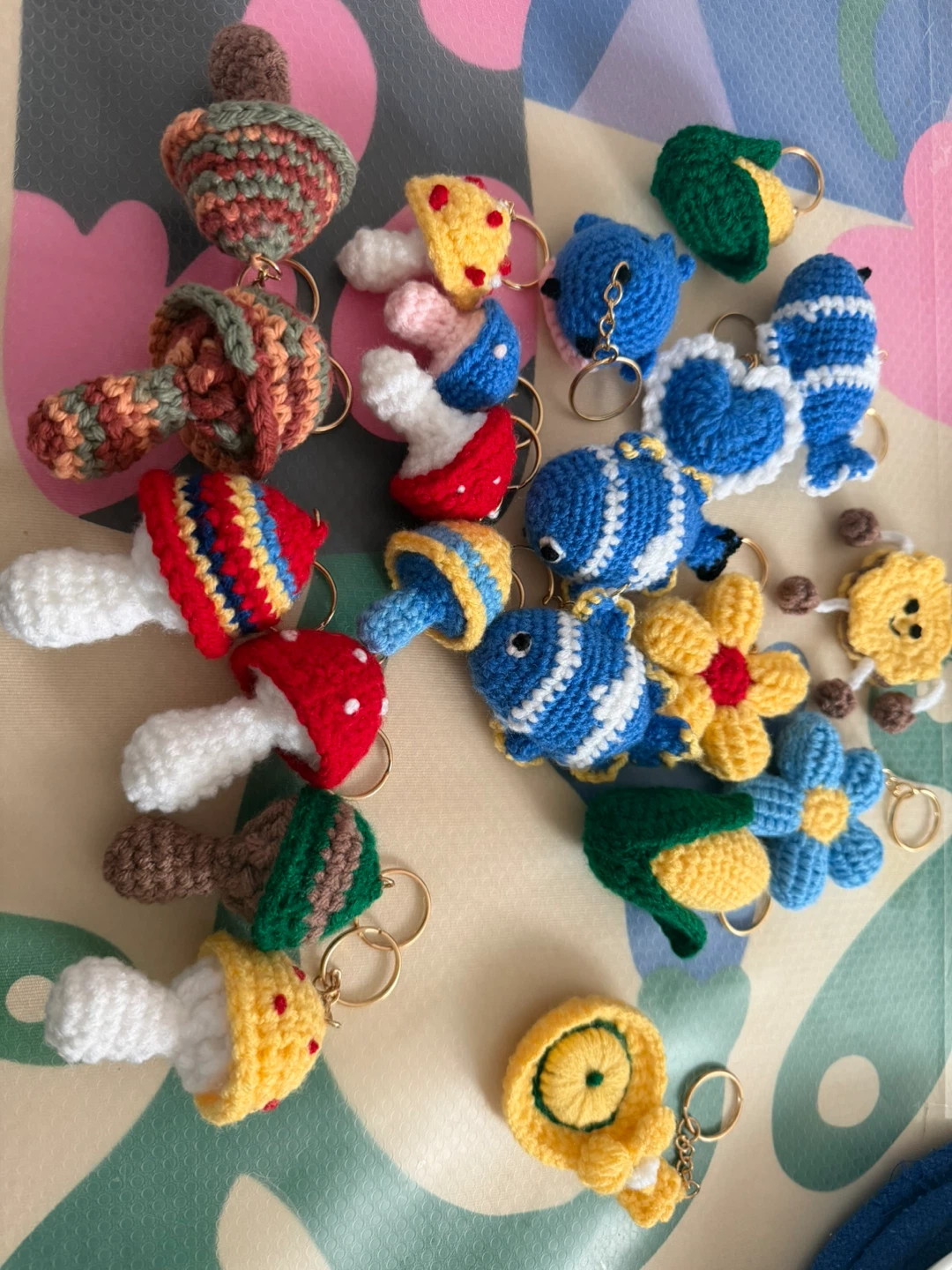 Handmade Crochet Keychains - photo 2