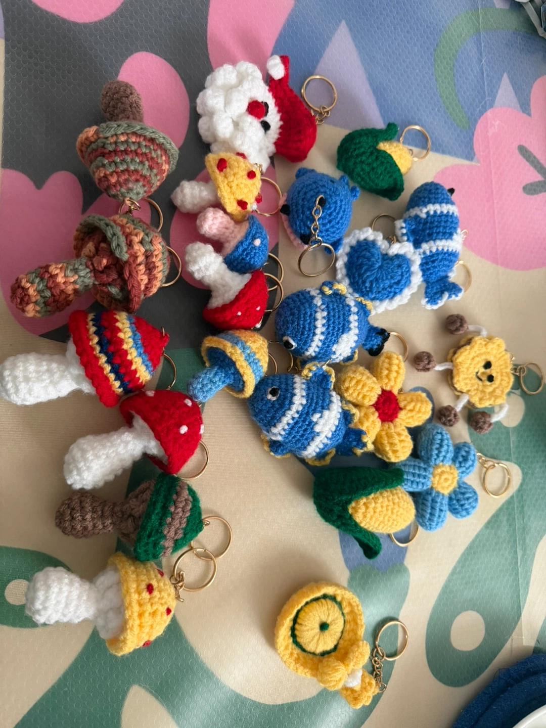 Handmade Crochet Keychains - photo 3