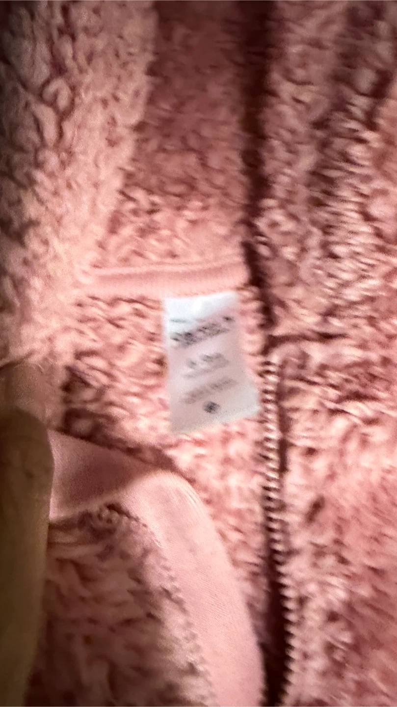 Carter's 9M Pink Sherpa Onesie