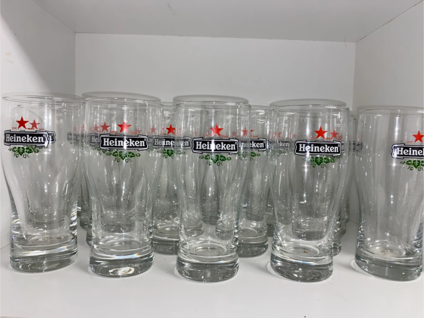 Heineken Beer Glasses
