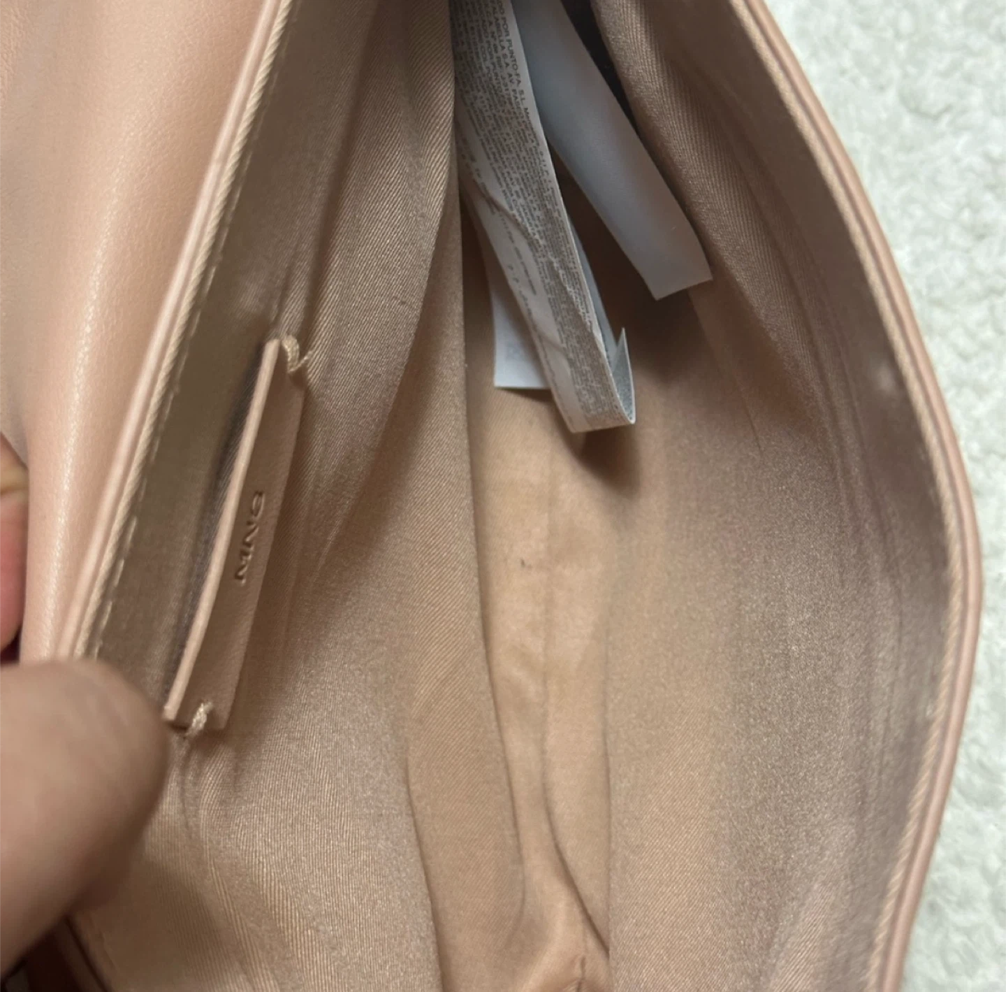 MANGO Blush Pink Crossbody Bag - photo 4