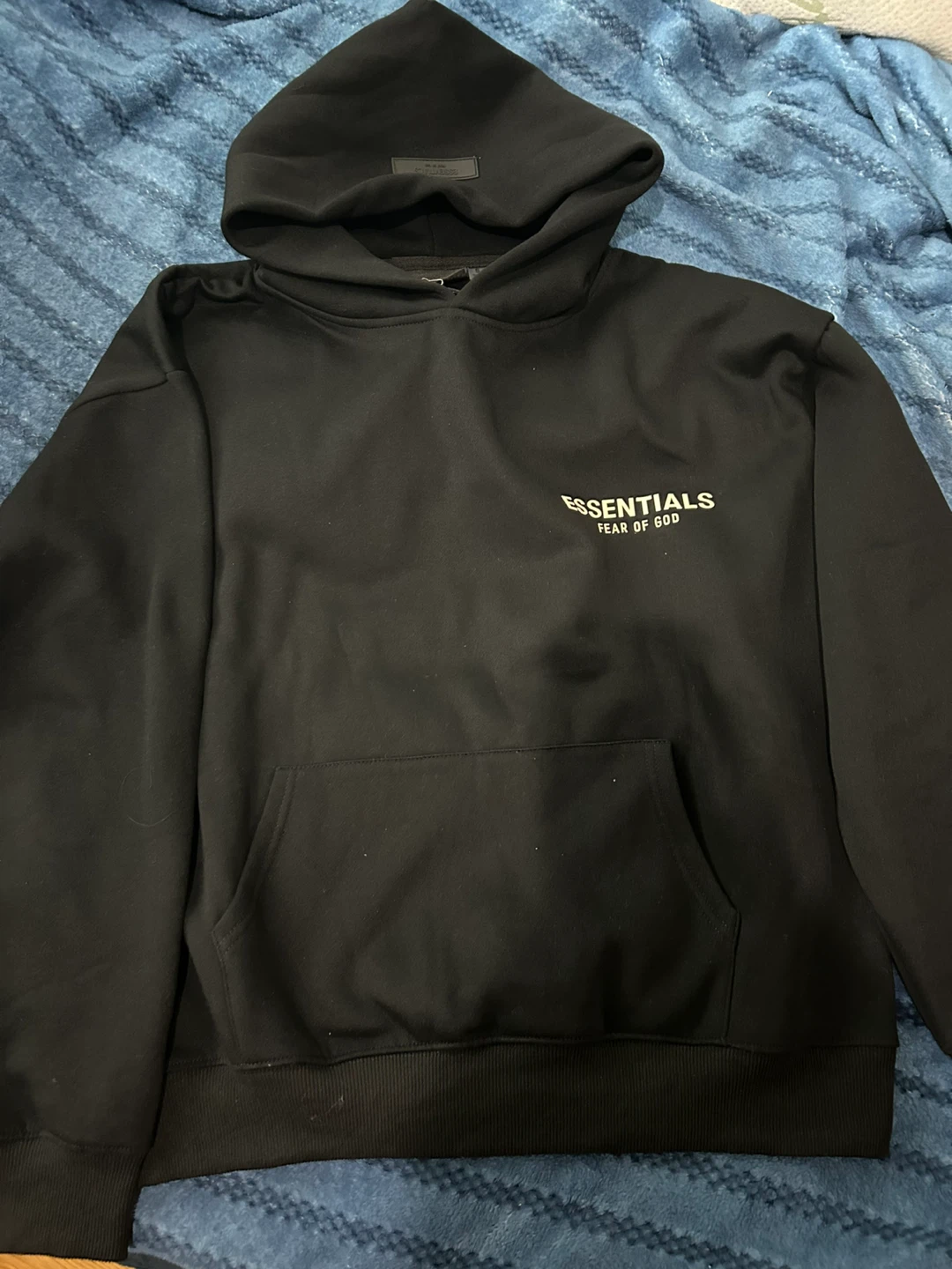 Essentials Fear of God Black Sweatshirt & Pants