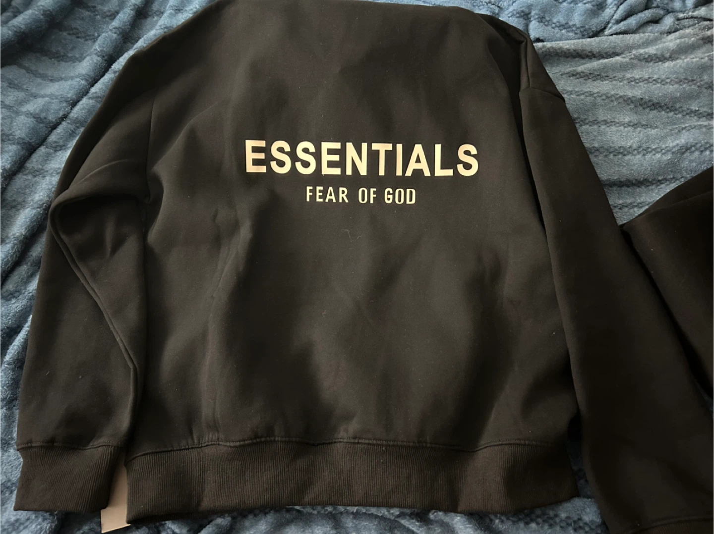 Essentials Fear of God Black Sweatshirt & Pants - photo 3
