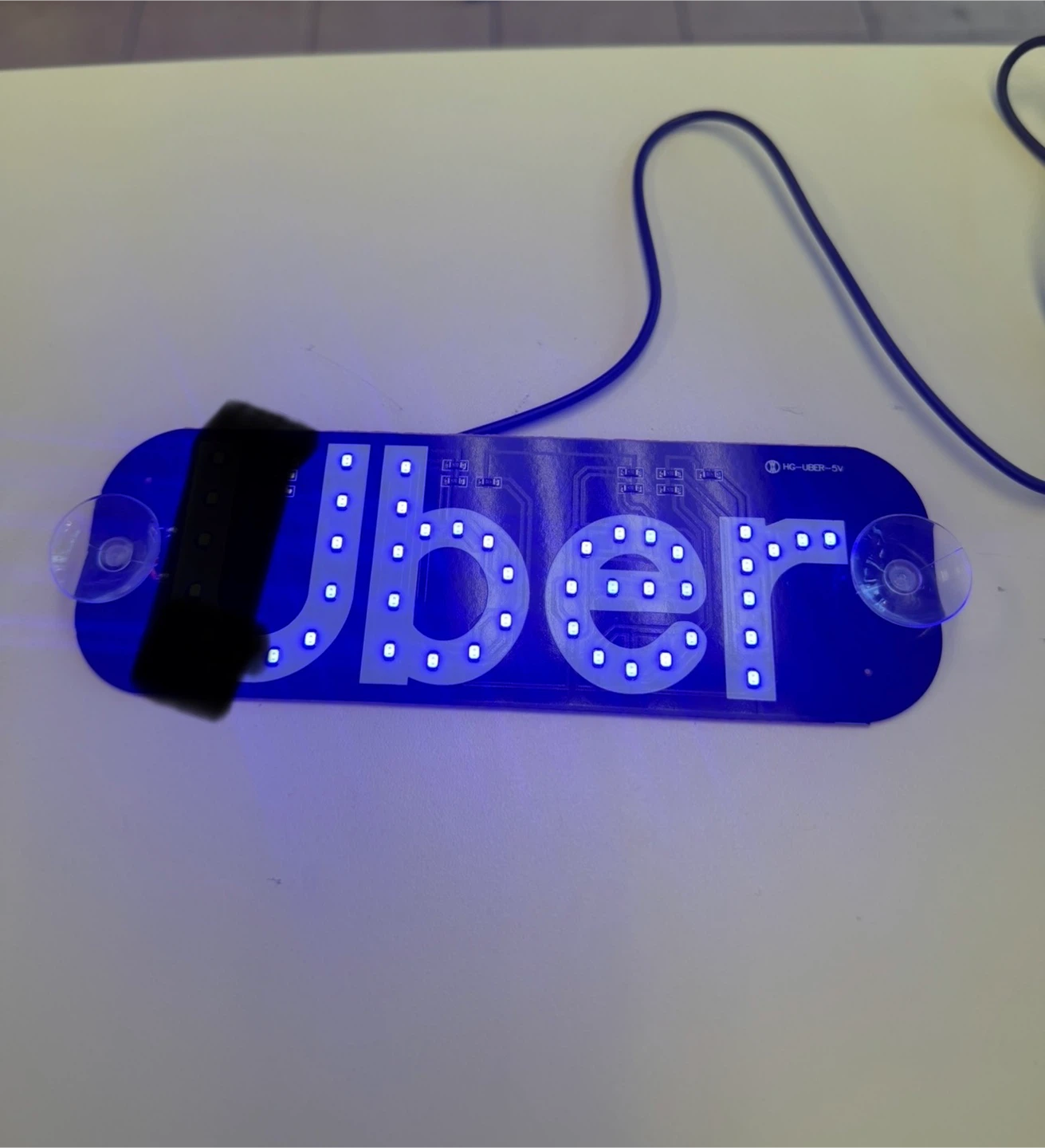 Uber LED Sign