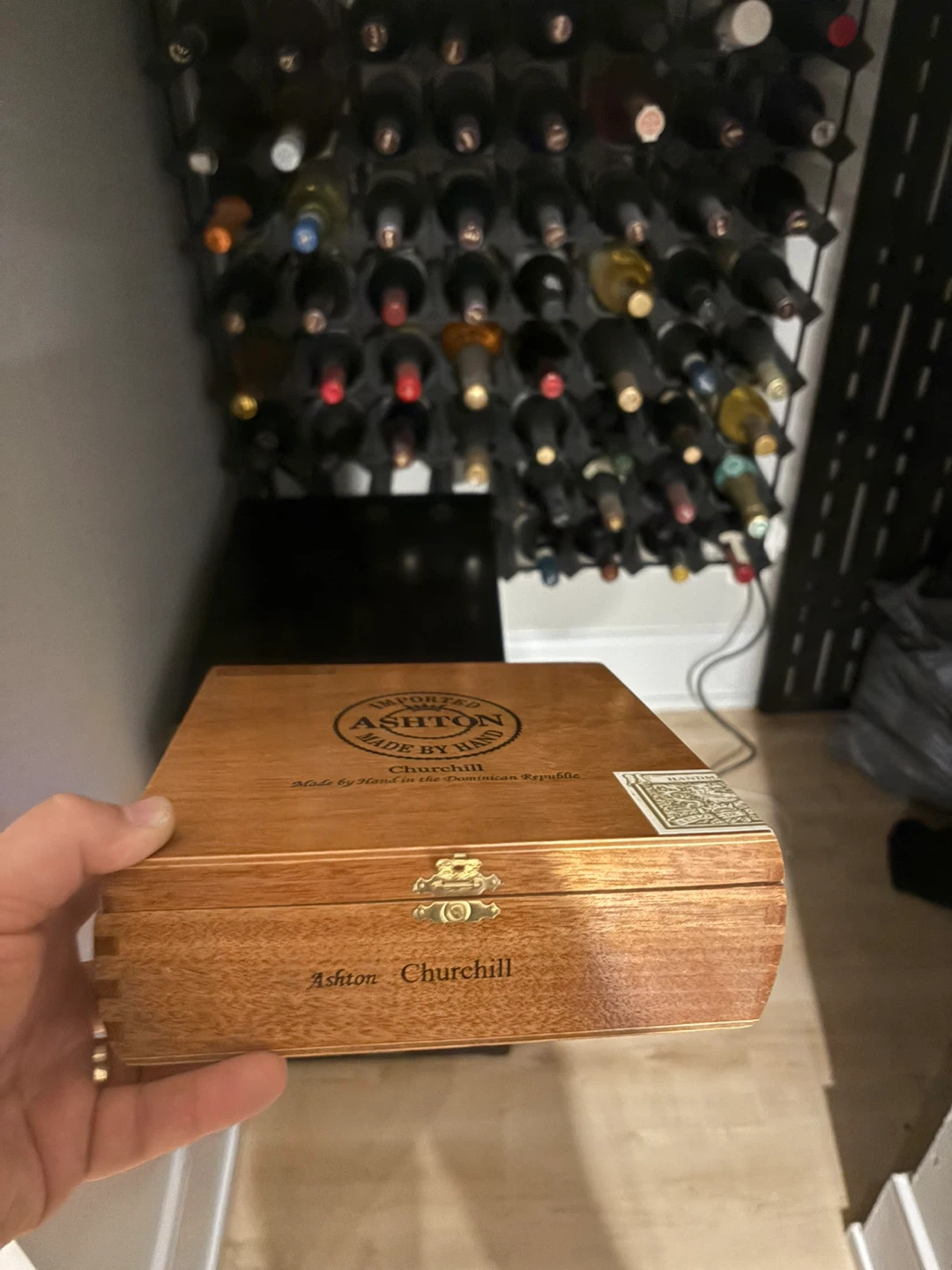 Ashton Churchill Empty Cigar Box - photo 2