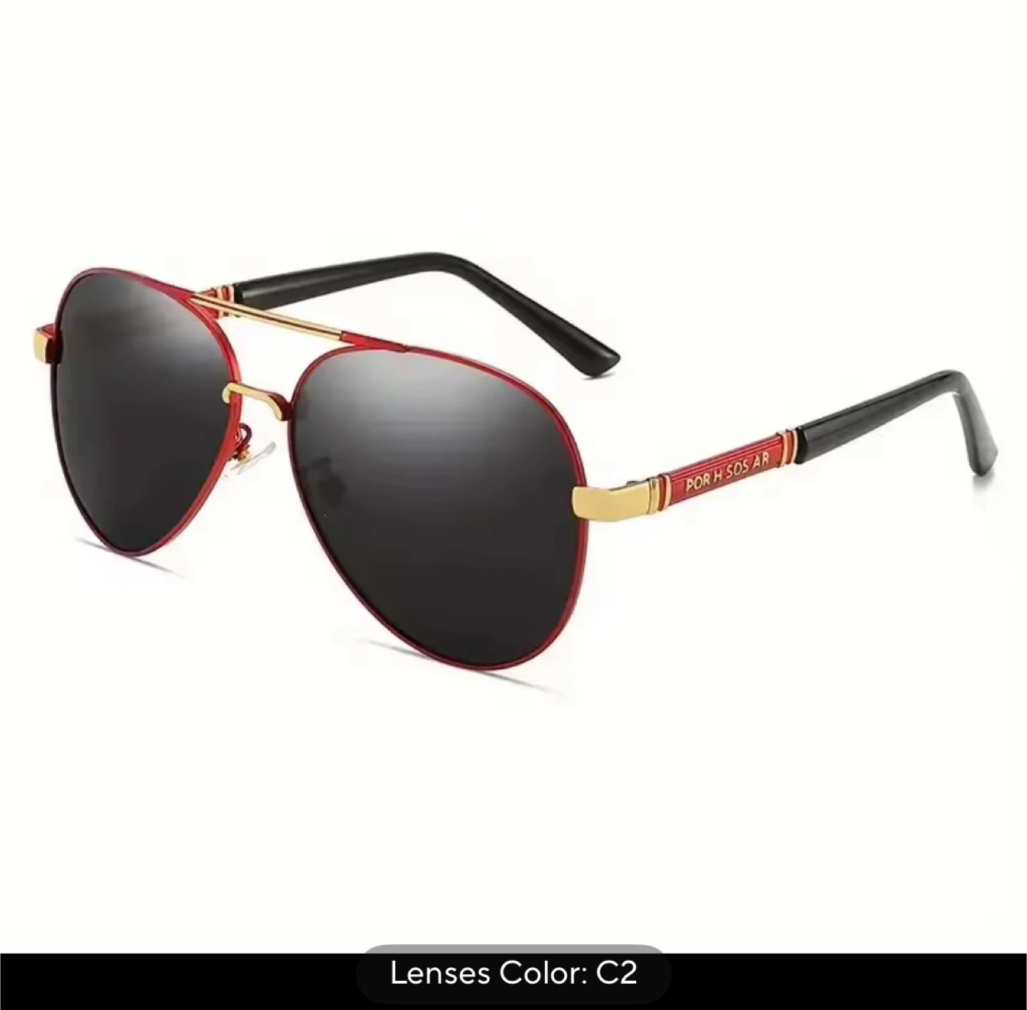 PORH SOS AR Aviator Sunglasses UV400 - Trendy & Fashionable - photo 3