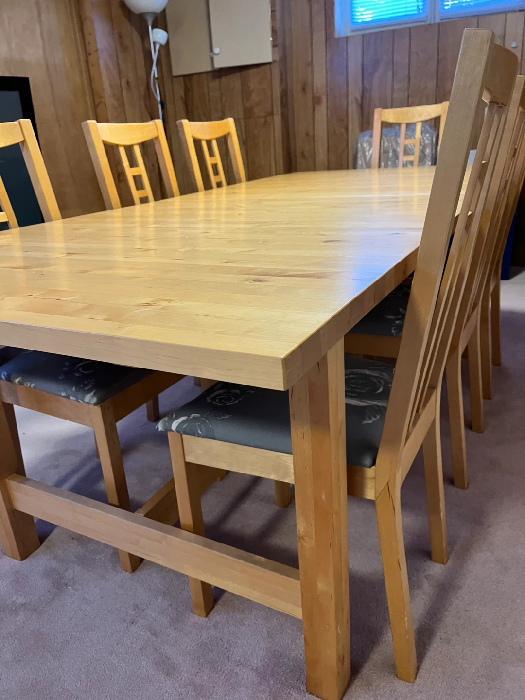 IKEA Extendable Dining table with 6 chairs - photo 5
