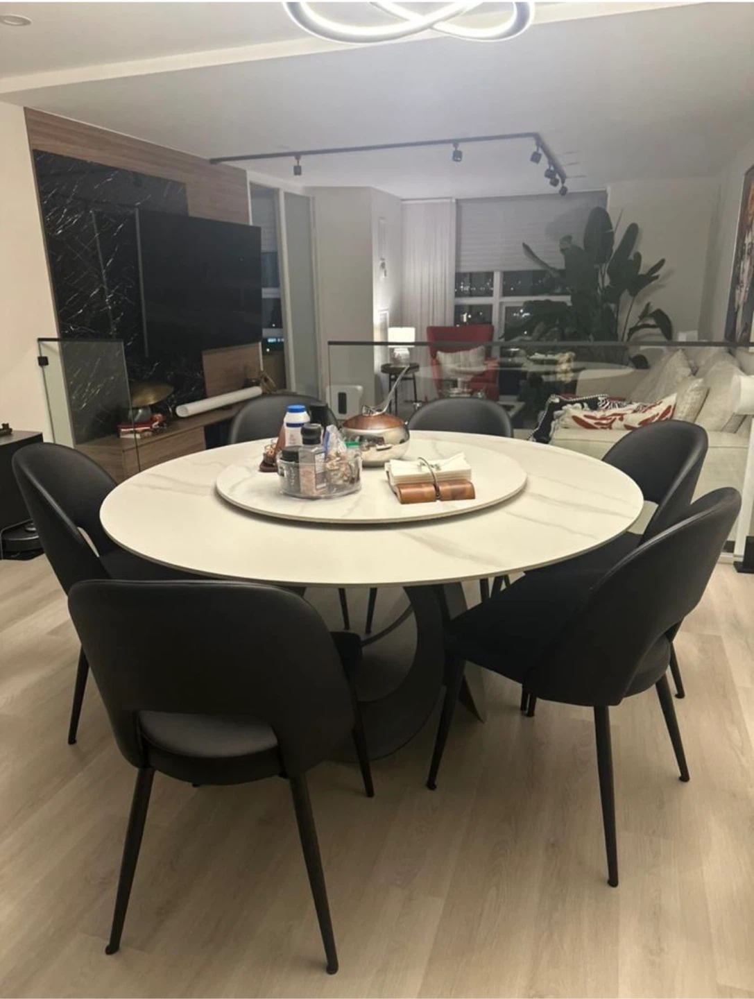 Dining Table Set with 6 Chairs - photo 2