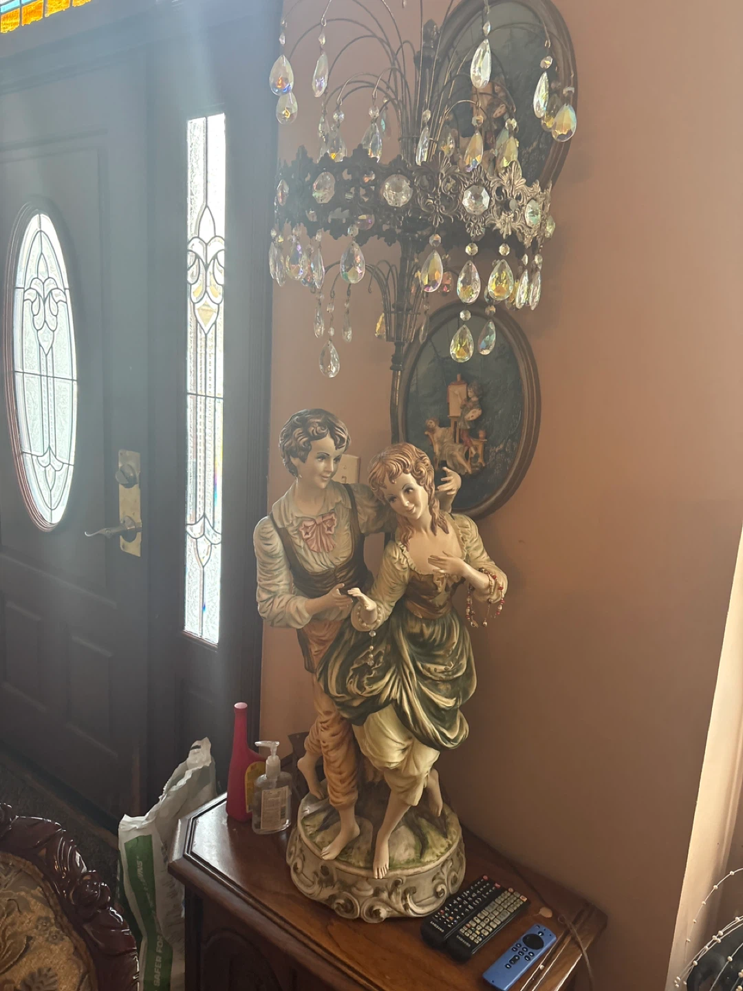 Figurine Statue Home Decor lamp
